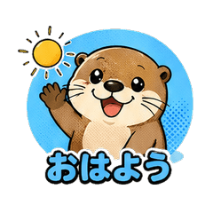 Pop Art Otter Daily Chat