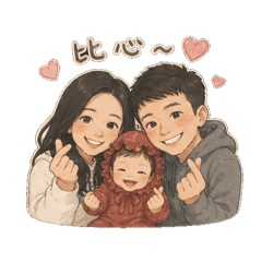 韓的一家人