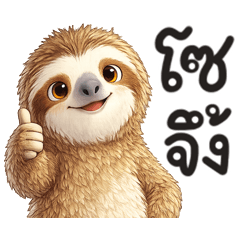 The Cheerful sloth