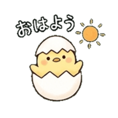 Heartwarming Chick LINE Stickers