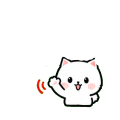 Fukidashi Neko 2 Business Stickers