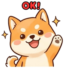Shiba Wanko Stickers