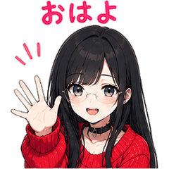 Gothic Julie Daily Stickers