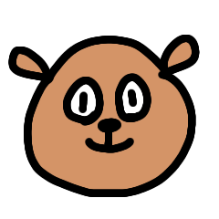 Dog face honorific sticker