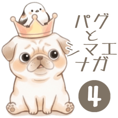 Yurukawa Pug and Long-tailed Tit 4