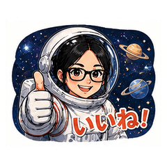 Space Astronaut Girl