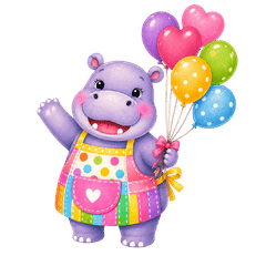 Happy Hippo Daily Life