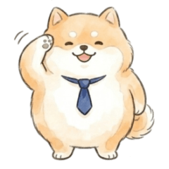 [Kichi Shiba] Greeting Stamp | No Text
