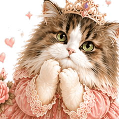 Elegant & Gentle Lady Highness Stickers2