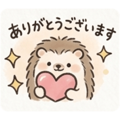 Adorable Hedgehog Daily Stickers
