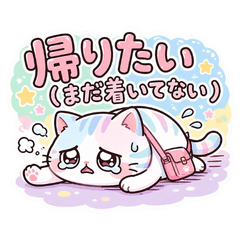 Burnout Kitty: Daily Honest Stickers