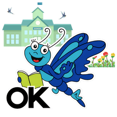 LaPorte Friends Simple English Stickers