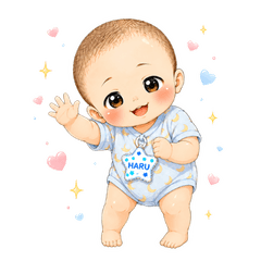 Cute Baby Haru Sticker