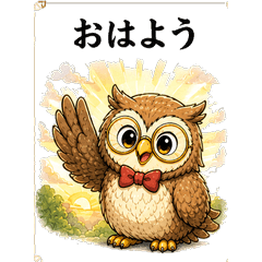 Wise Owl: Daily Greetings