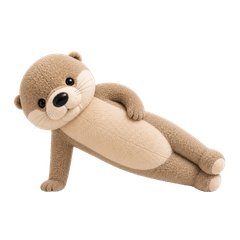 Plush Otter Daily Stickers