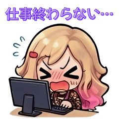 Otaku Gyaru Daily Life Stickers