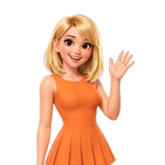 Nubdao, short golden blonde hair