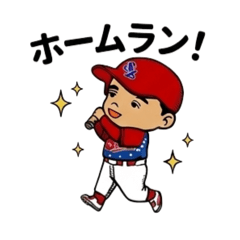 G-kun, the Little Baseball Player