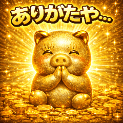 Lucky Golden Pig - Feeling Grateful