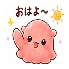 Cute Octopus Stickers for Everyday Use