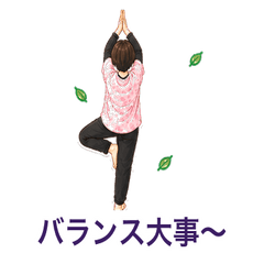 Yoga Girl's Daily Life part2