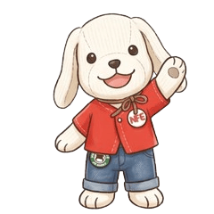 NORI dog Sticker