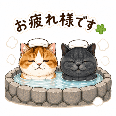 Calico & British Shorthair Stickers Ver2