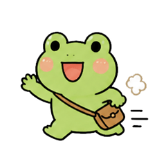 A frog stamp you can use forever
