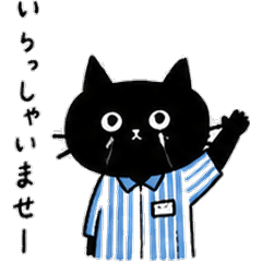 Working Cat - Convenience Store Clerk