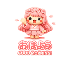 Sakurako 3D Stickers
