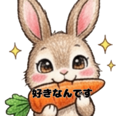 Daily life of a cute bunny.