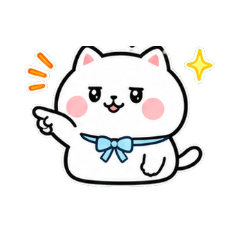 Nekomanju 5 Friend Talk Stickers