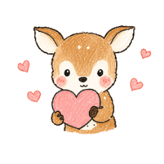 SoftFawnDailyStickersCute&GentleEmotions
