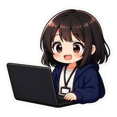 Coder Girl at Work