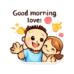 babe's  couple - Daily Chat Stickers