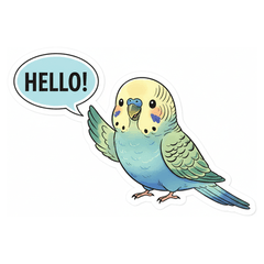 Chatty Birds Daily Stickers