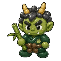 Fusen Seiki Oni Stickers