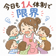 Real Childcare Worker Stickers