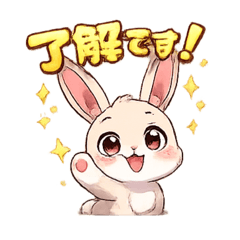 Heart-Eyes & High Energy:Emotional Bunny