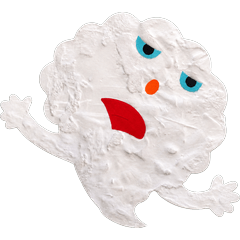 Little Crayon Studio: Handmade Ghosts