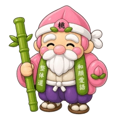 Balloon Momotaro Grandpa: Fusen Momoji