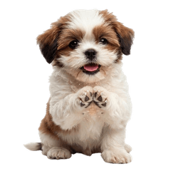 Fluffy Puppy Soft Polite Phrases