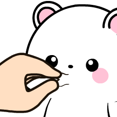 Lovely White Bear 18 : Animated