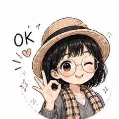 旅行日常女孩｜療癒系聊天貼圖