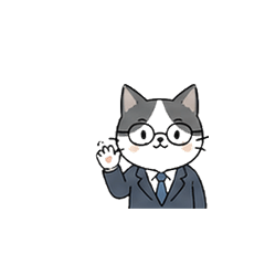 Office Neko Work Stickers