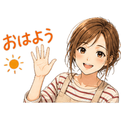 Cute Girl - Everyday Chat Stickers