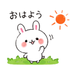 Fluffy Bunny Emojis Vol.1