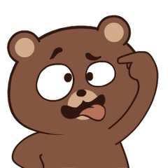 Funny Bear 3 : Animated Stickers