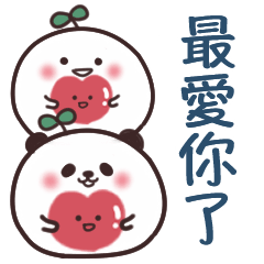 療癒丸子隊與小鳥☆傳達心意