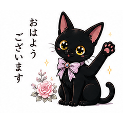 Elegant Black Cat Lady Vol.2